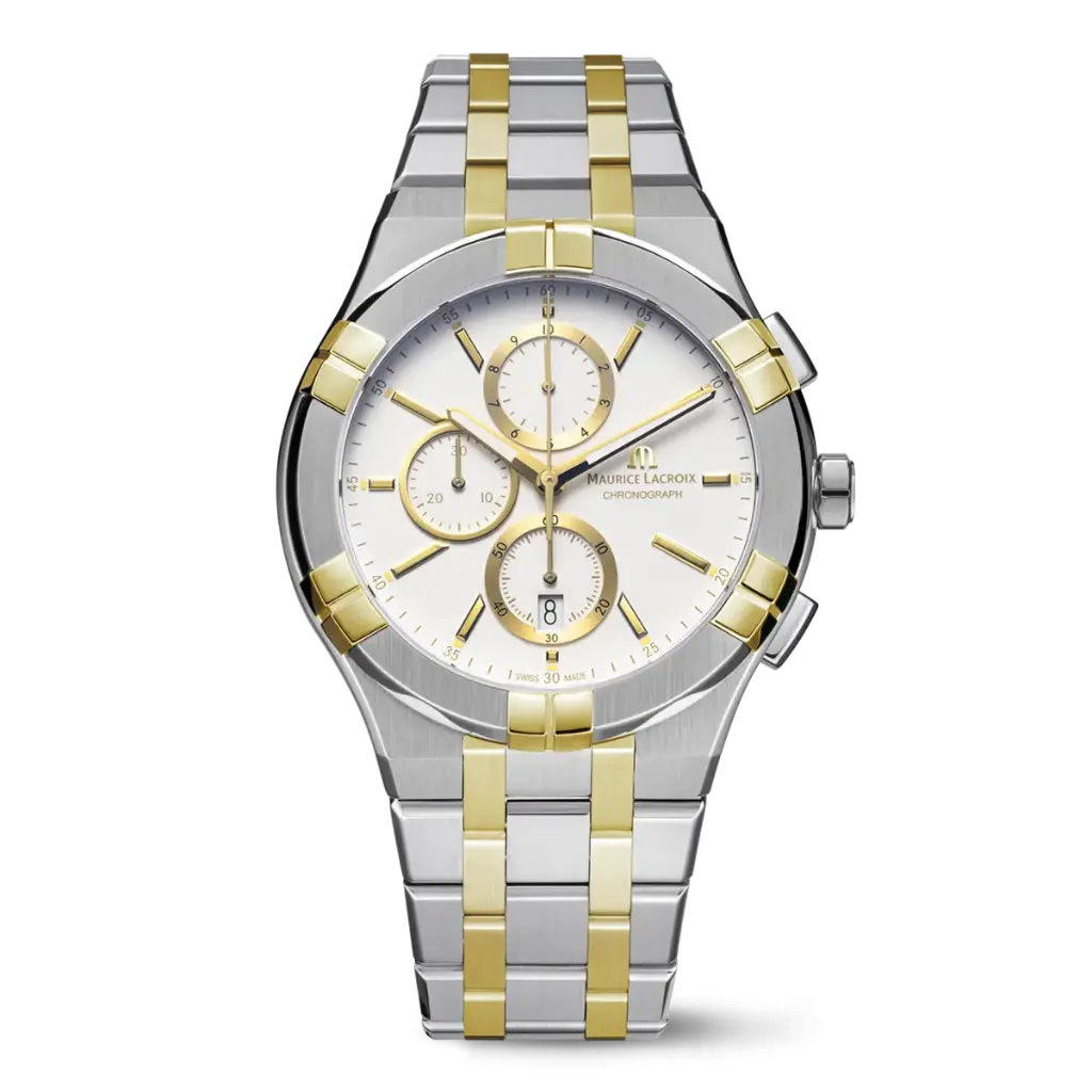 Maurice Lacroix AIKON QUARTZ CHRONOGRAPH DUOTONE WATCH