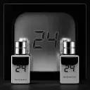 24 Platinum Gift Set 24 Platinum 1.7 Oz EDT Spray + 24 Platinum Oud 1.7 Oz EDT Spray  Men