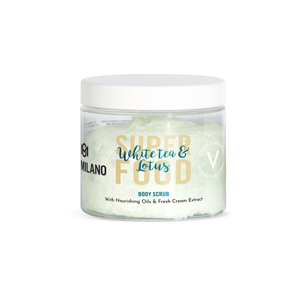 Oud Milano White Tea & Lotus Body Scrub 160 Ml