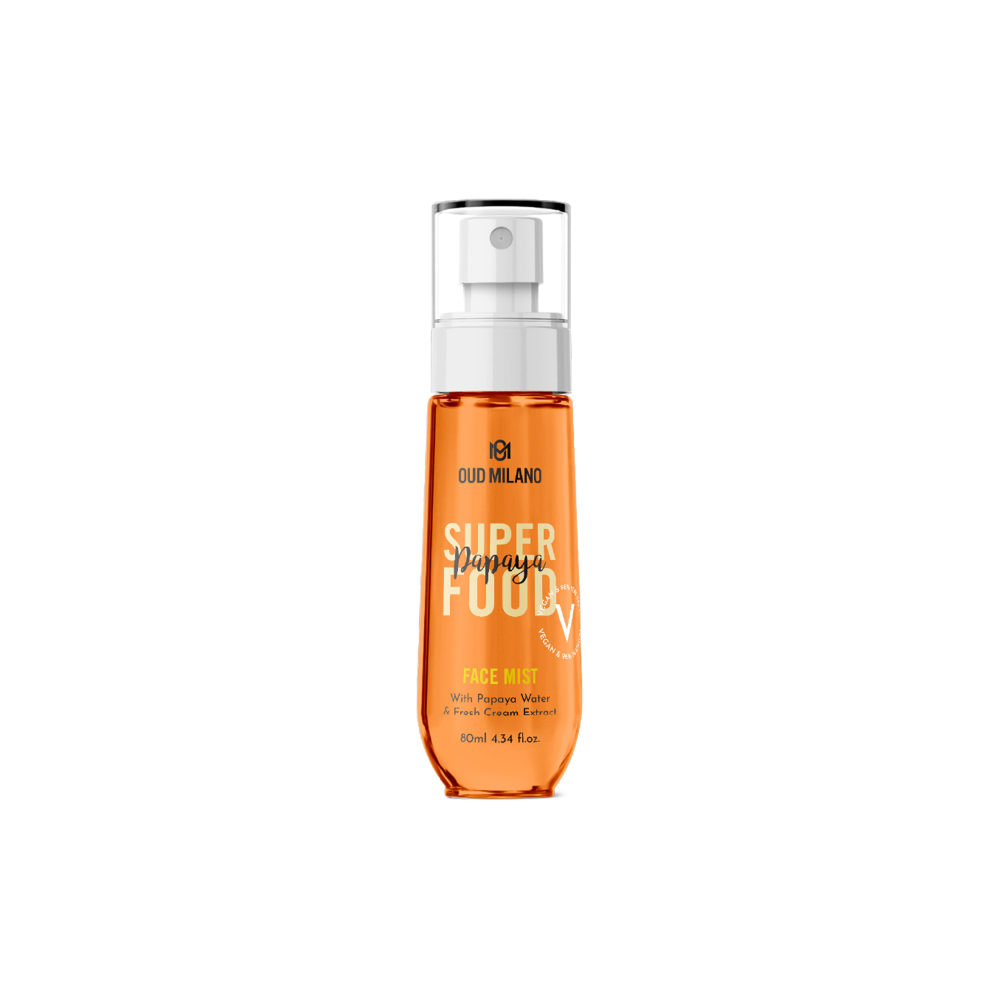Facial spray 80 ml with papaya scent