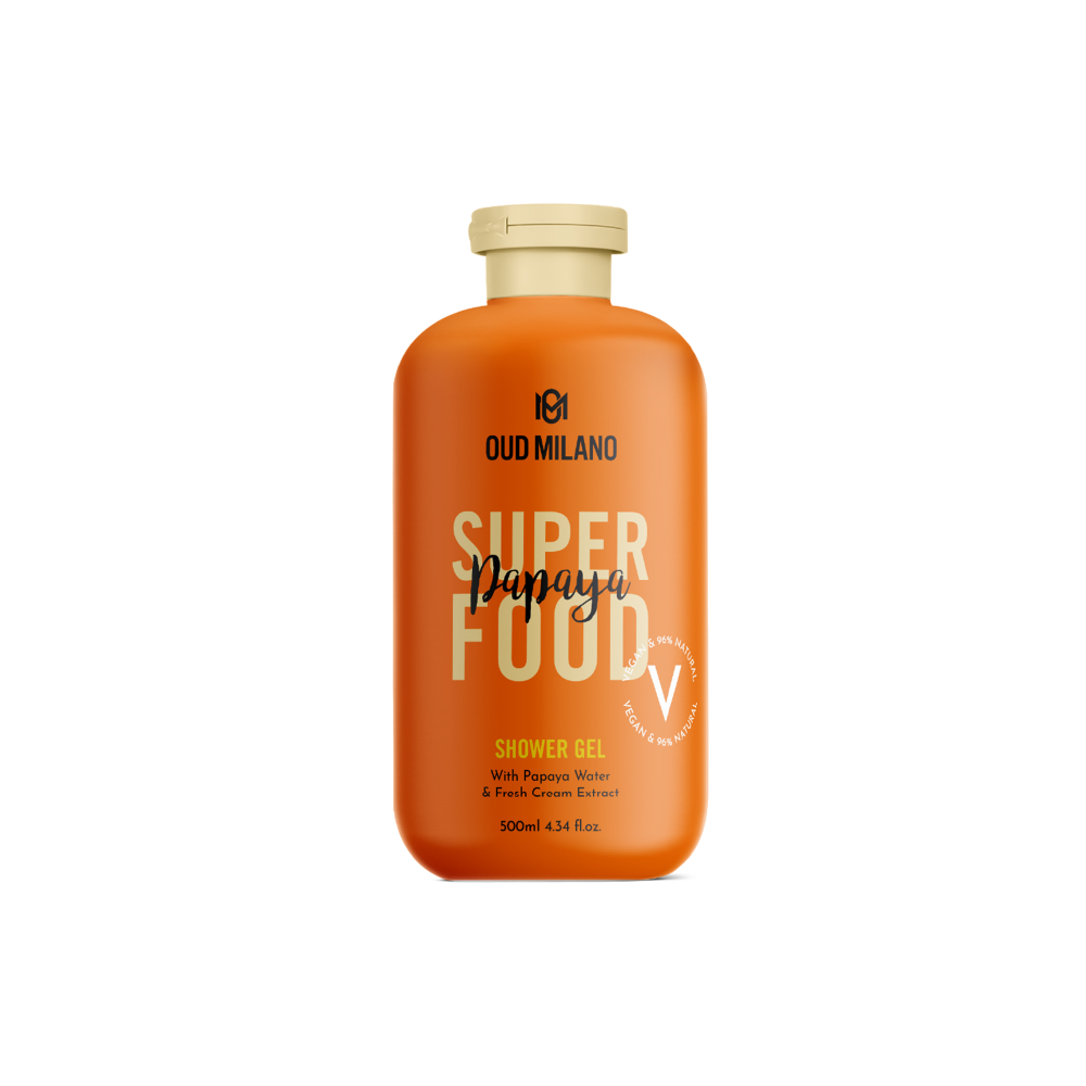 OUD MILANO SUPER PAPAYA FOOD SHOWER GEL 500 ml