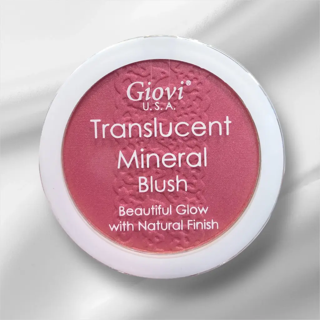 [FRENCH ROSH] GIOVI TRANSLUCENT MINERAL BLUSH(2) FRENCH ROSE 