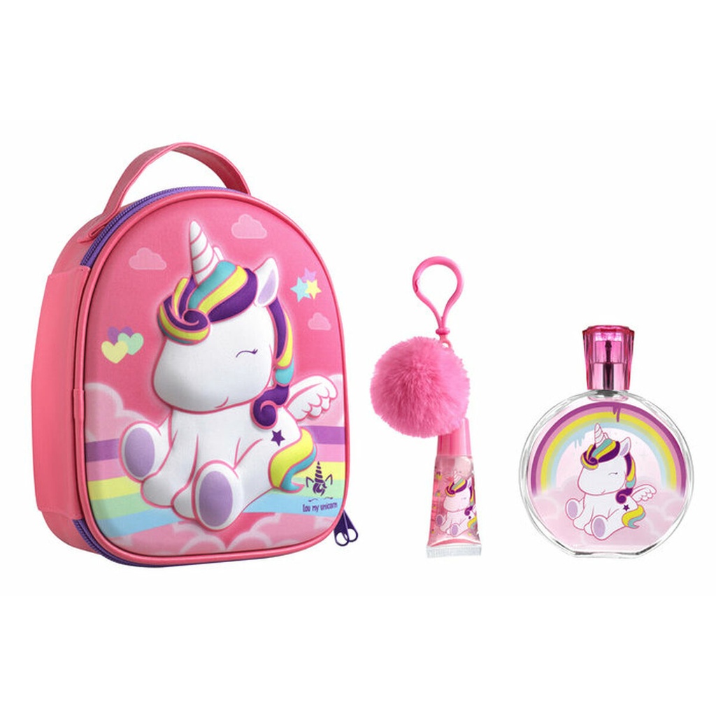 AIR VAL FEAU MY UNICORN ZIP CAE EDT 100ML+L.GLOSS 