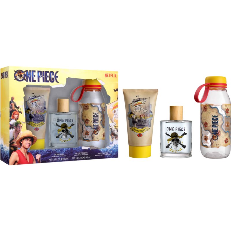 NETFLIX Set One Piece Edt 100ml + S.G. 150ml + Water Bottle 