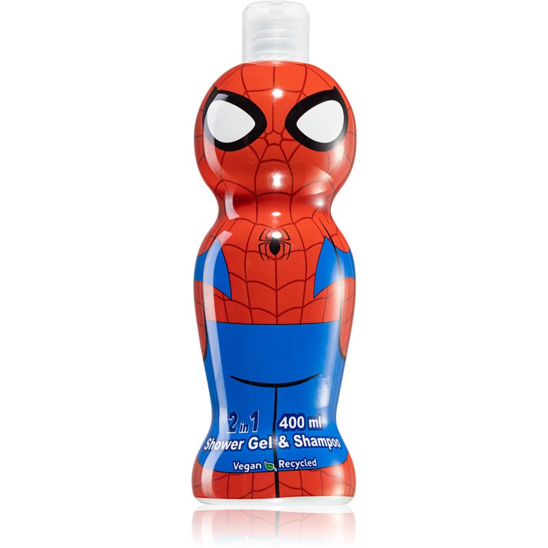 AIR VAL MARVEL SPDERMAN S/G & SHAMPO 400 ML 