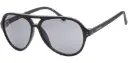 Calvin Klein Men's Matte Black Retro Pilot Sunglasses - CK19532S 001