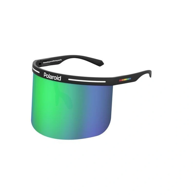 Polaroid PLD 7038/S - 7ZJ MT Black Green | Sunglasses Unisex