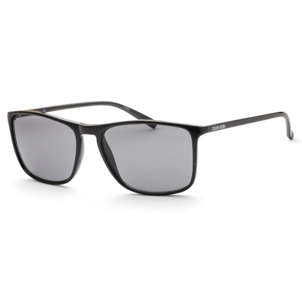 Calvin Klein Men's Fashion CK20524S-001 57mm Black Sunglasses