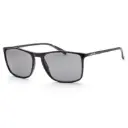 Calvin Klein Men's Fashion CK20524S-001 57mm Black Sunglasses