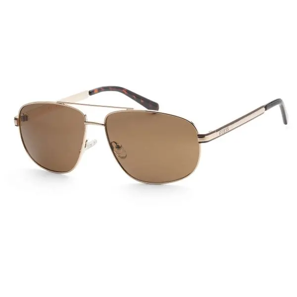Guess Factory Men's Gold Aviator Sunglasses GF0244-32E
