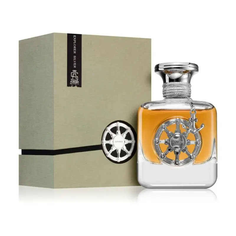 [6290360540016] عطر أورورا إكسبلورر سيلفر او دي بارفان 100  مل