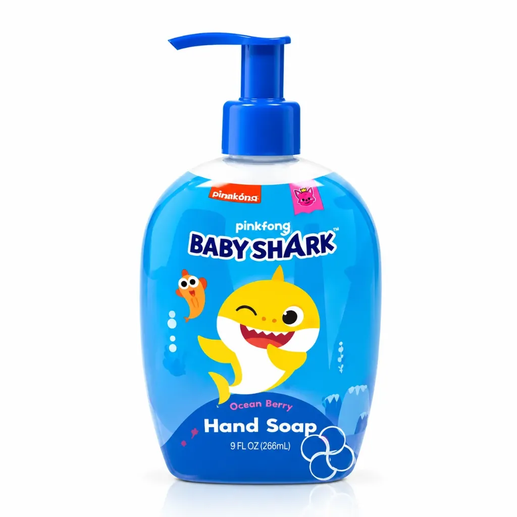 Nickelodeon Pink Fong Baby Shark Hand Soap