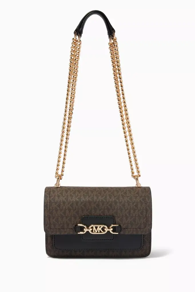 [Michael Kors] Heather XS Crossbody Bag in Monogram Canvas