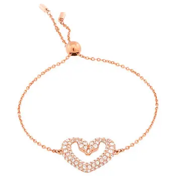 Swarovski Ladies Una Heart Bracelet