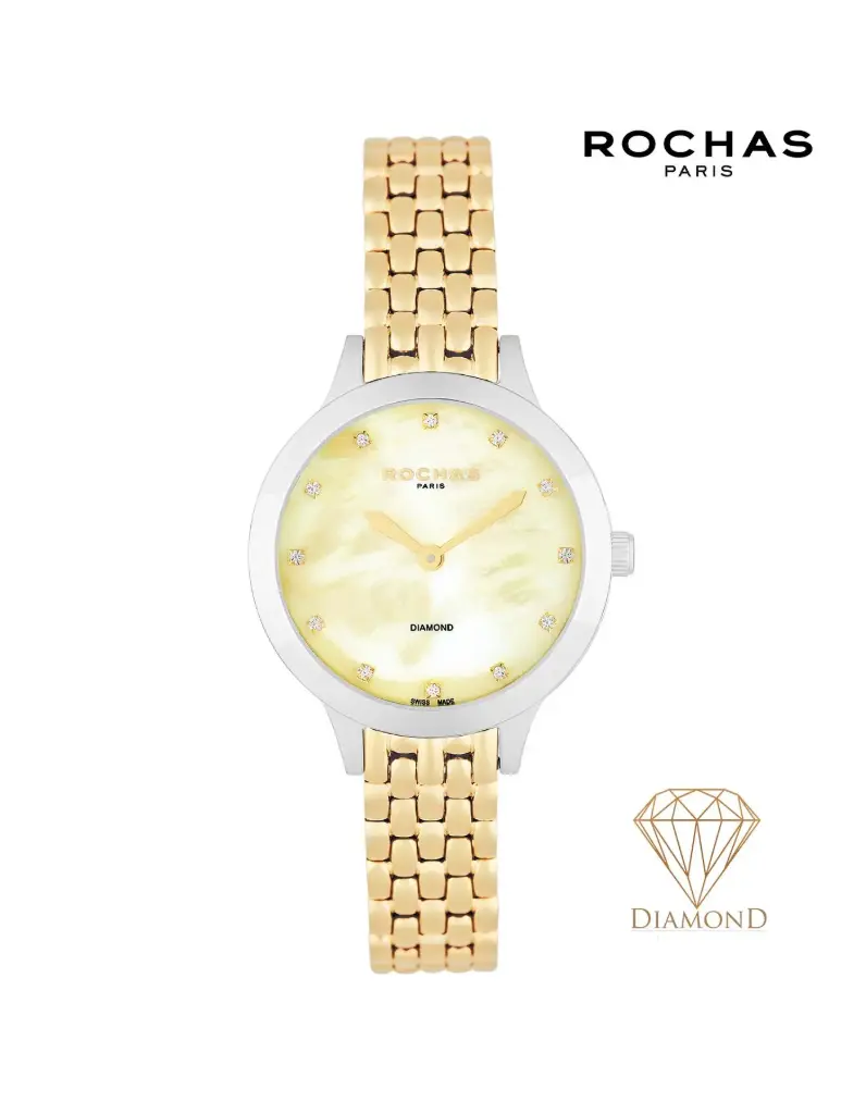 ROCHAS Ladies Diamond Watch