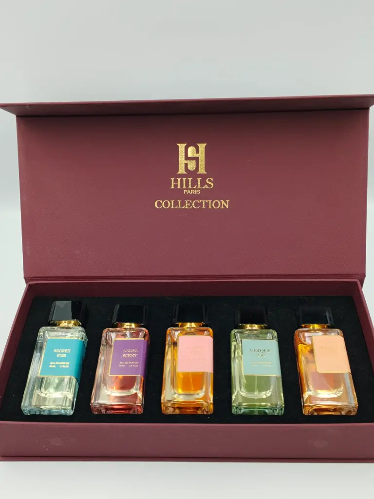 HILLS PARIS PERFUME COLLECTION RED (5PSC) 