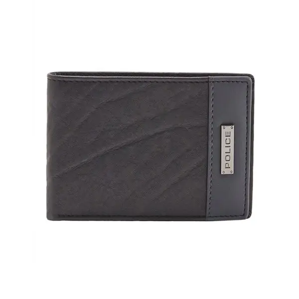 محفظة بوليس رجالية سوداء PA40031WLBK