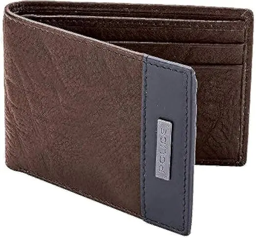 [PA40031WLBR] Police Men's Wallet Brown and Navy PA40031WLBR