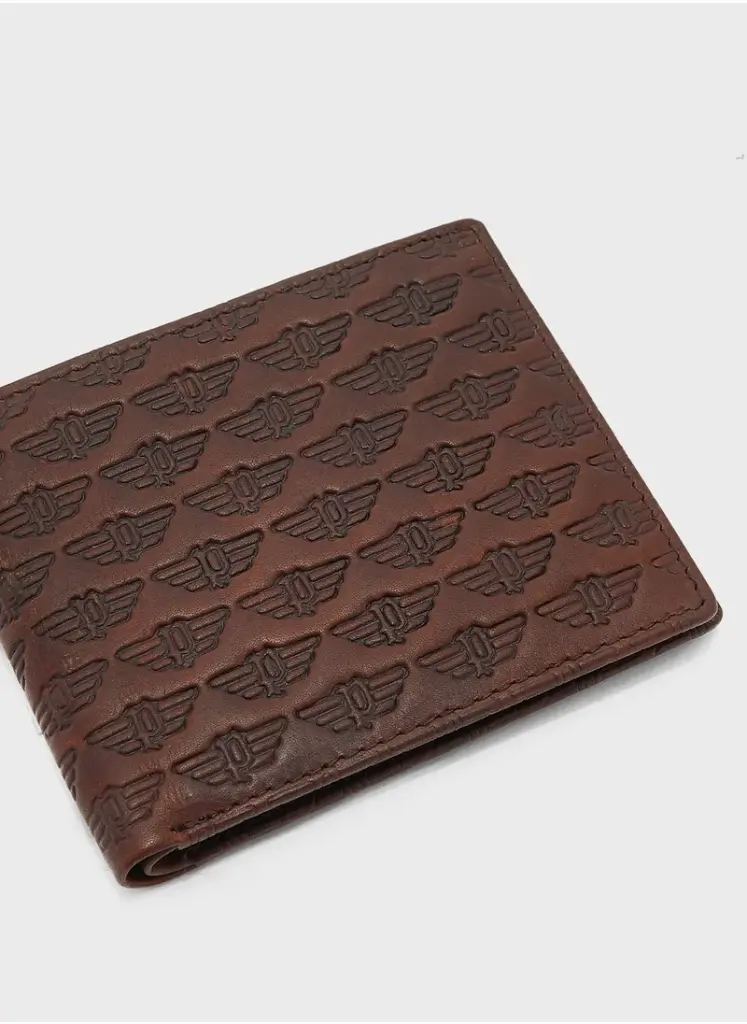 [PA40073WLBR] Police Men's Wallet Dark Brown PA40073WLBR