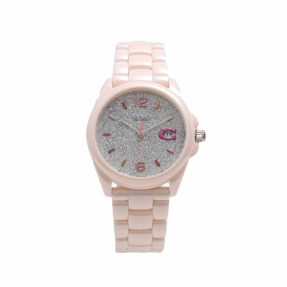 COACH  GRAYSON Quartz Silver Pink (W) Watch14503939  