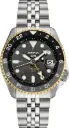Seiko 5 Sports GMT SSK021 Grey Two-Tone