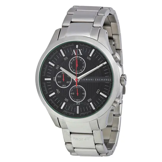 Armani Exchange Chronograph Black Dial Men's Watch  AX2163