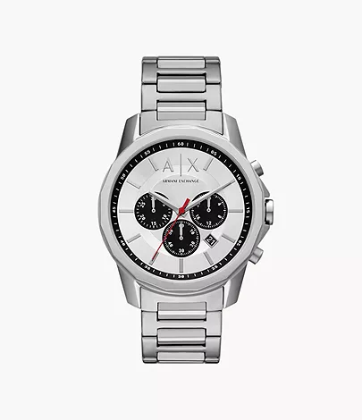 Armani Exchange Chronograph Stainless Steel Watch AX1747