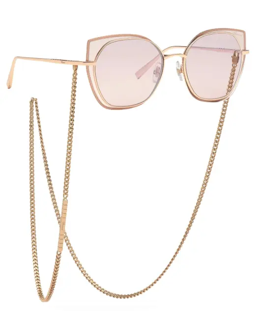 CHOPARD SUNGLASS Polished Copper Gold SCH294