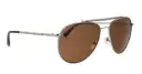LACOST SUNGLASSES Brown Pilot Unisex  L177S