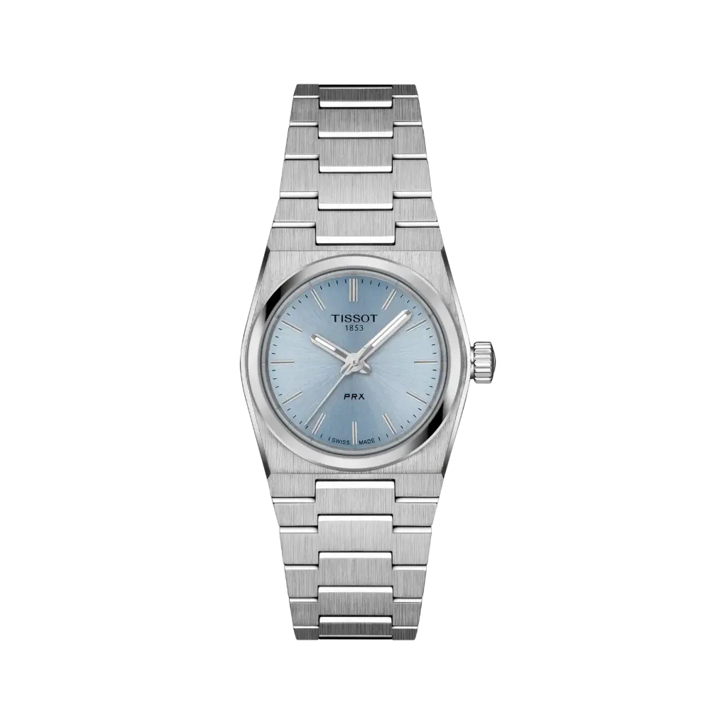 Tissot PRX Quartz Ice blue - 25mm | T1370101135100