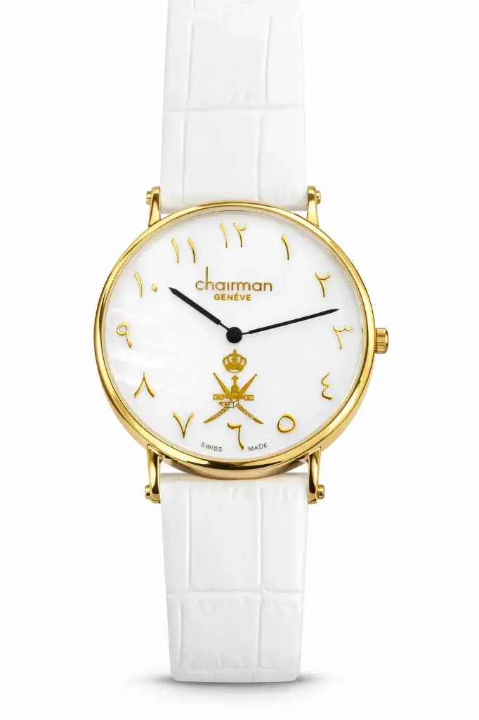 Chairman Geneve Leather Watch 