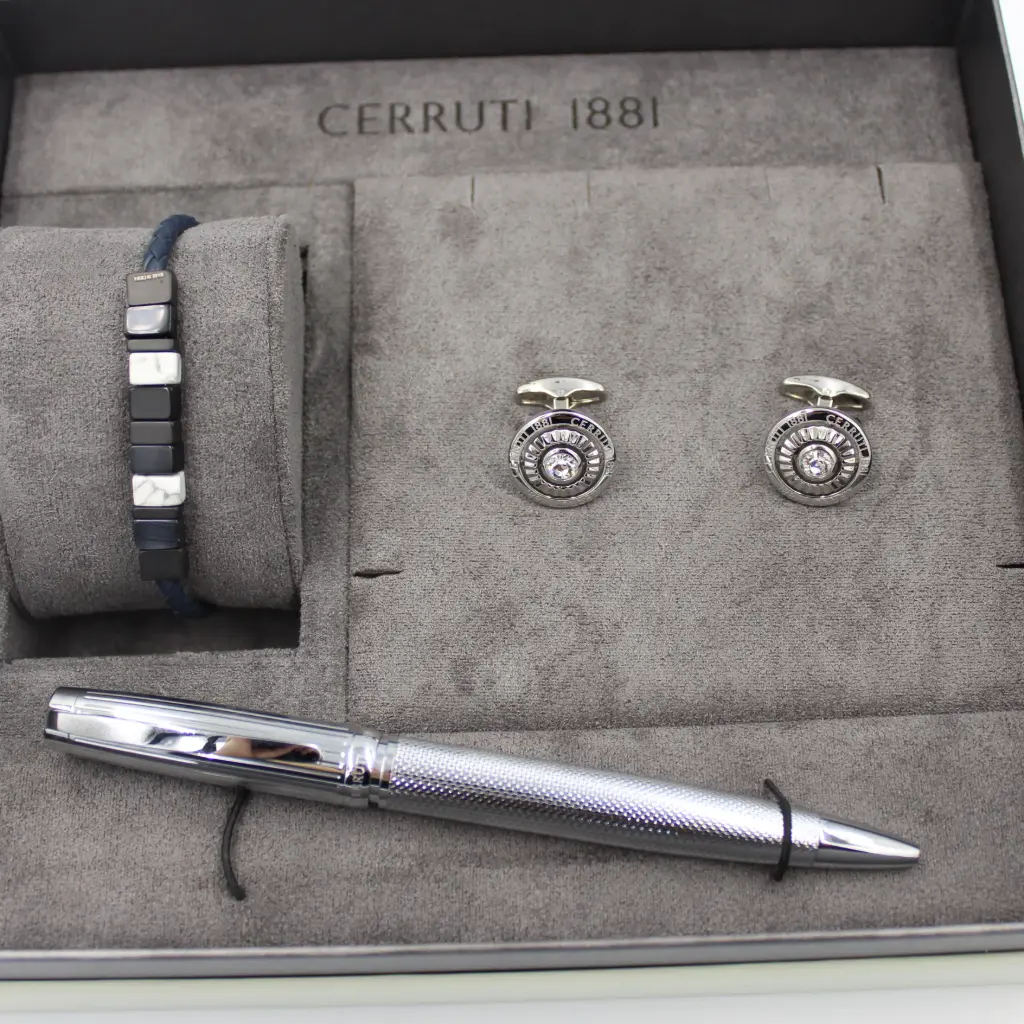 CERRUTI CUFF+PEN+BRACLET MAN SET CER25060052