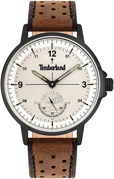 Timberland Men's Calfskin Strap Watch TBL.15943JYB/79