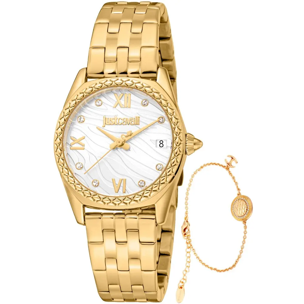 Just Cavalli Women's Watch Bracelet Set JC1L312M0065 