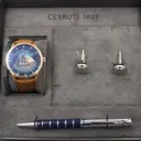 CERRUTI 1881 WATCH+CUFF+PEN+BRACLET MAN SET CRA26401 