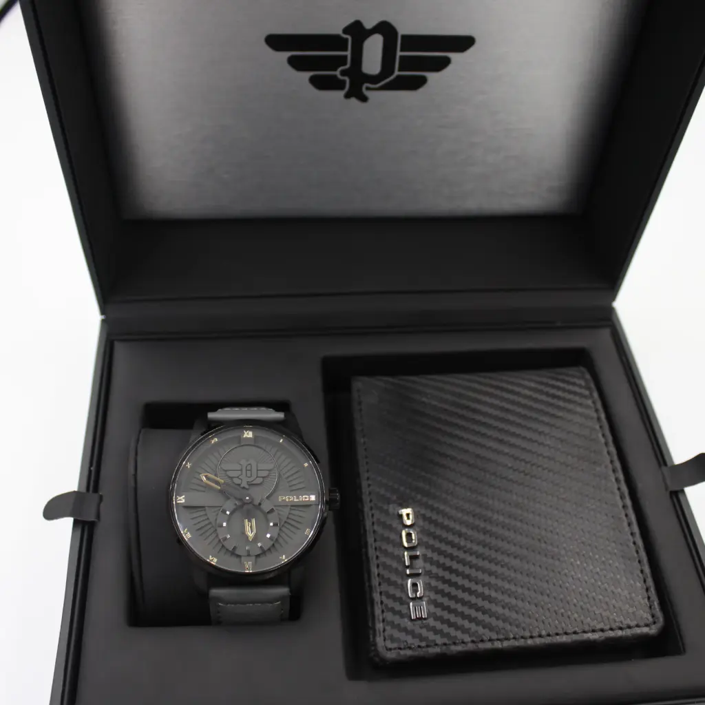 POLICE WATCH+WALLET MAN'S SET PEWJA2110101SET