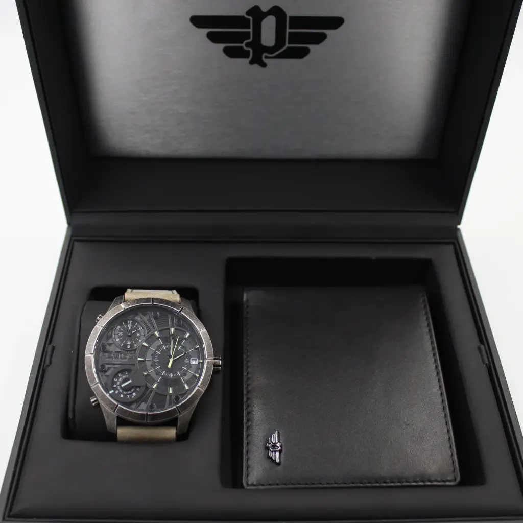 POLICE WATCH+WALLET MAN'S SET PEJL2506024