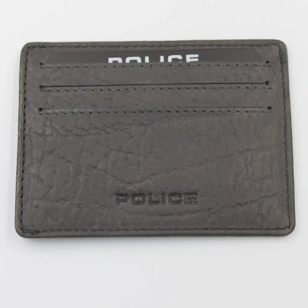 [PP0016] Police Card Holder Charcoal Grey PP0016