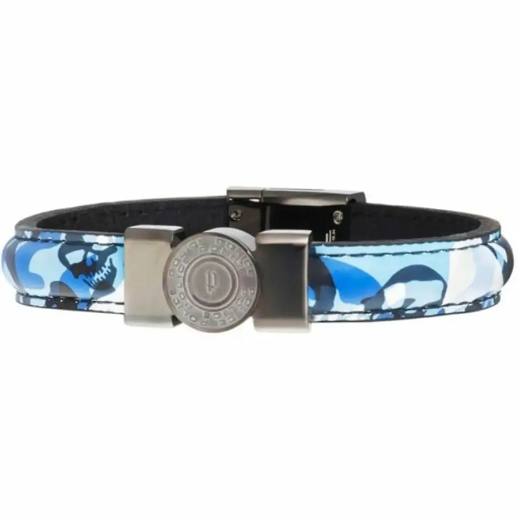 Police Man's Bracelet PJ25556BLU03