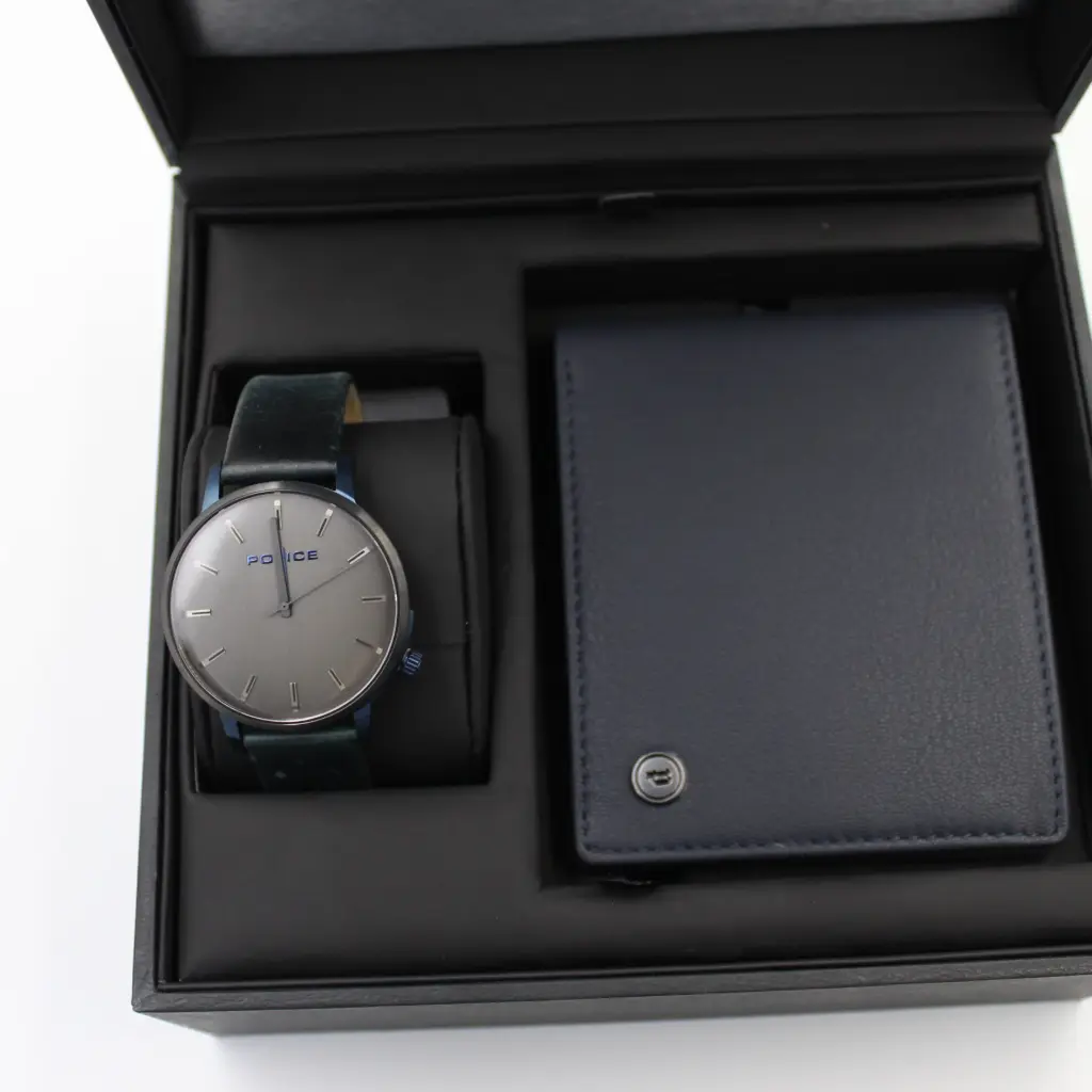 POLICE WATCH MAN + WALLET ( 2PIS) POL007