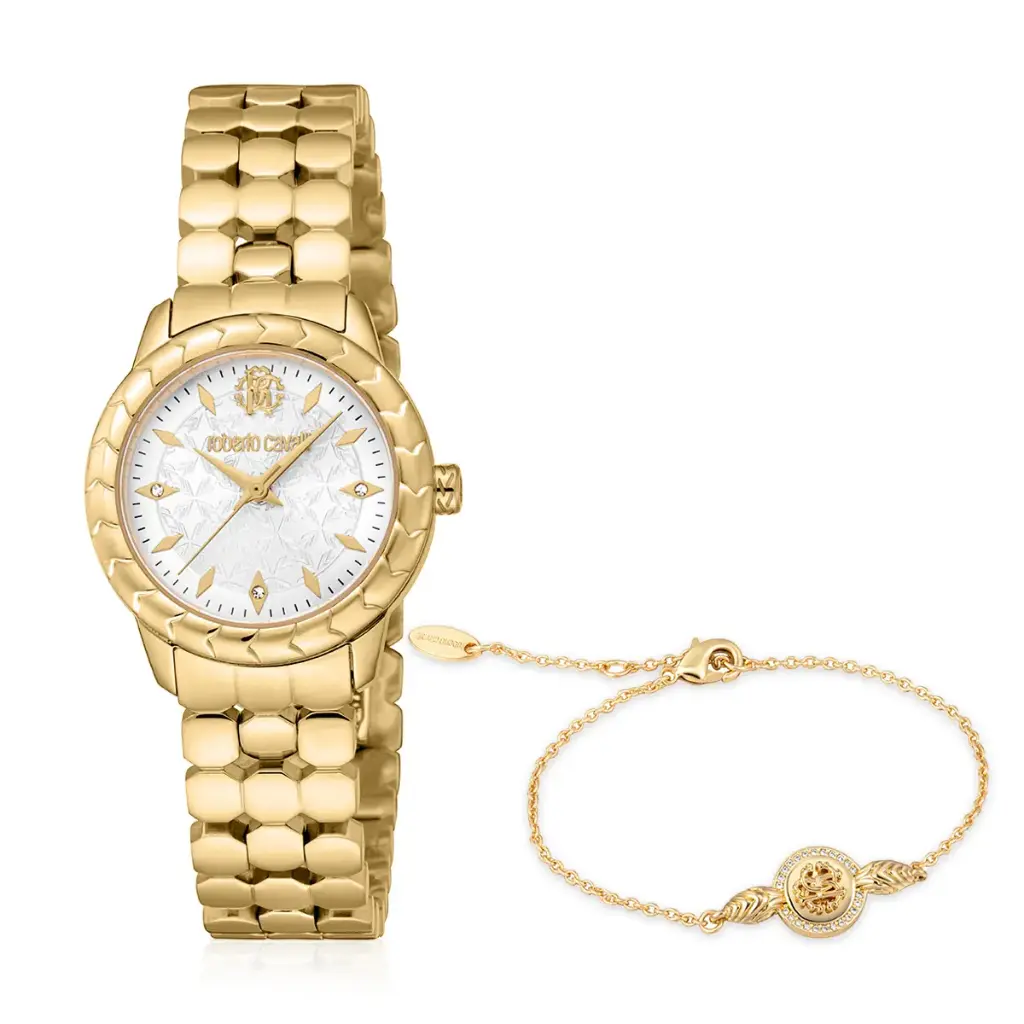 ROBERTO CAVALLI WATCH+BRACELET RC5L097M0025