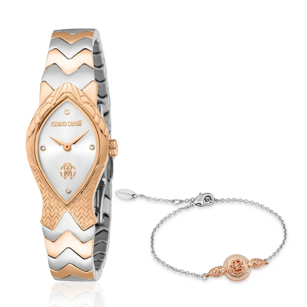ROBERTO CAVALLI WATCH+BRACELET RC005