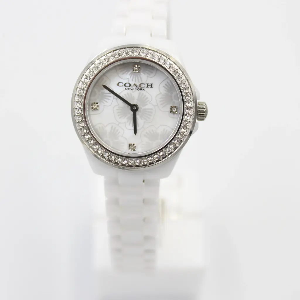 Coach Women's White Watch 1976S