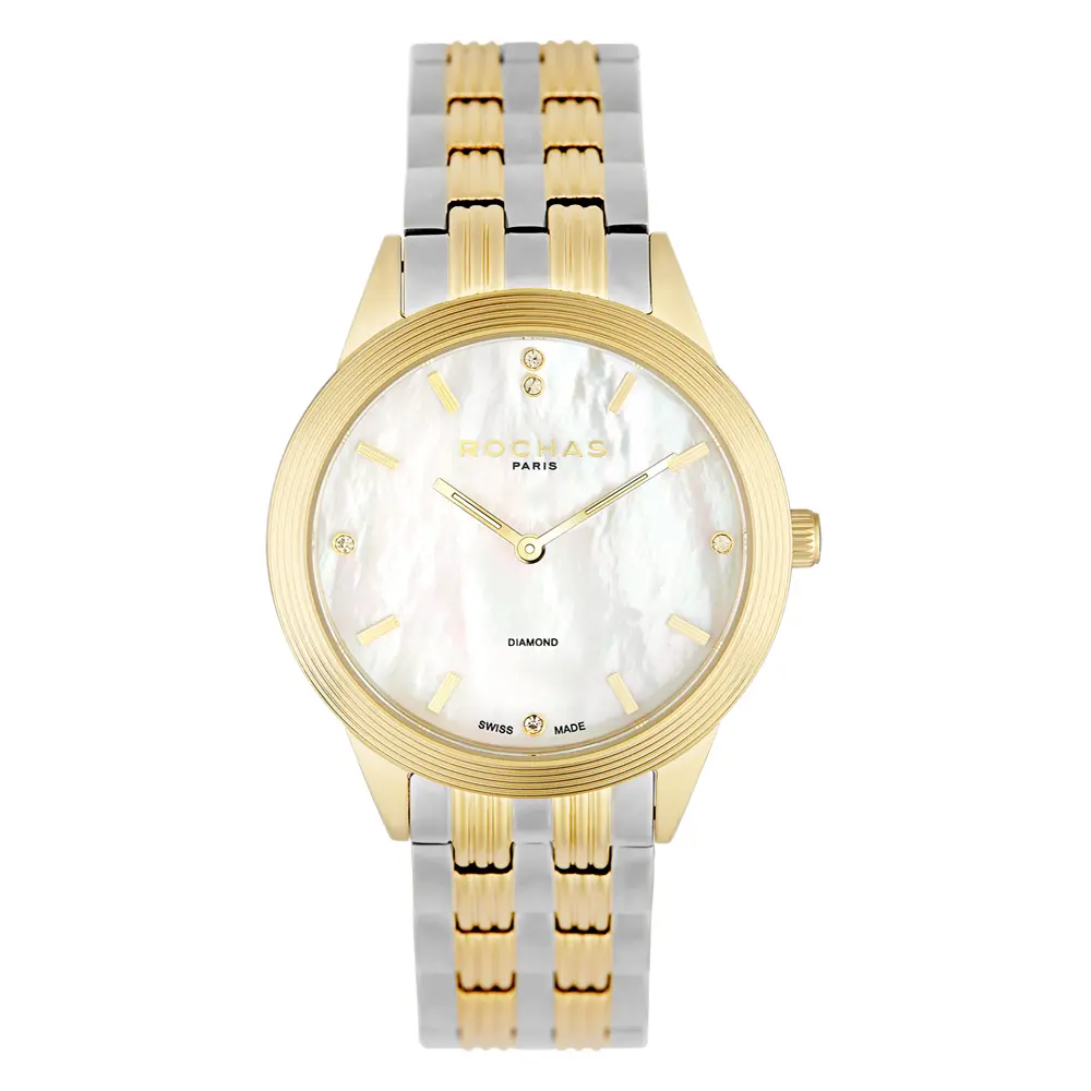 ROCHAS PARIS DIAMOND QUARTZ WATCH RWFF1943