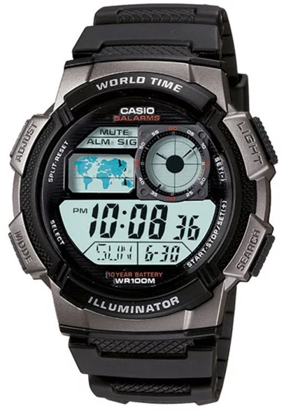 CASIO DIGITAL WATCH AE-1000W