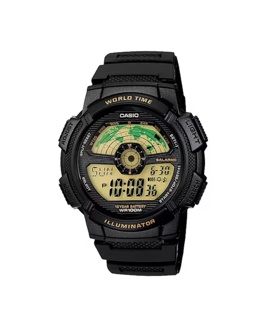 CASIO DIGITAL WATCH AE-1100W-1BV