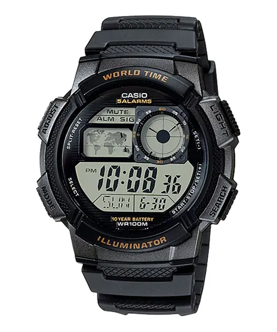 CASIO DIGITAL WATCH AE-1000W-3AVDF