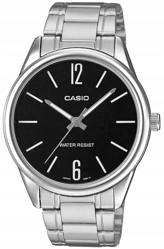 CASIO ANALOG STANILESS STEEL  MEN'S WATCH MTP-V005D-1B