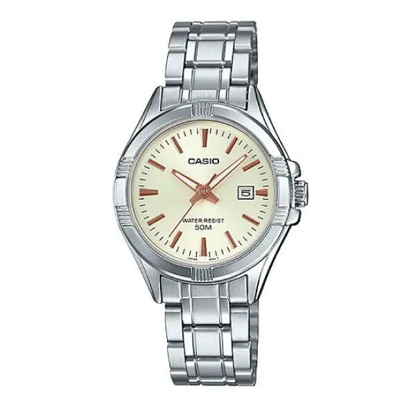 CASIO STAINLESS STEEL WATCH   LTP-1308D-9AVDF