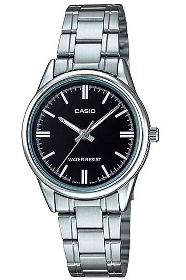 CASIO STAINLESS STEEL WATCH LTP-V005D-1AUDF